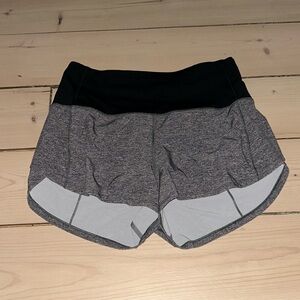 Lululemon high rise speed up shorts 2 inches